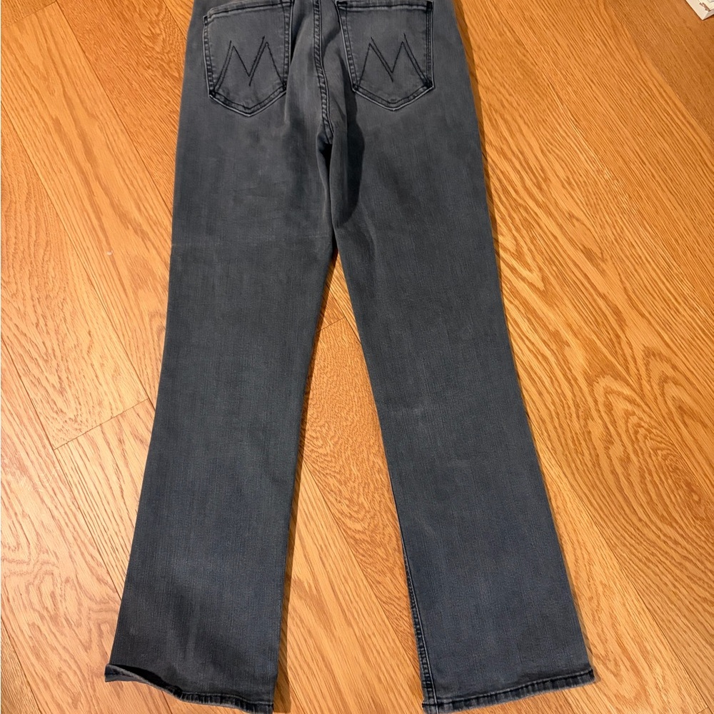 MOTHER Women's Gray Ankle Jeans